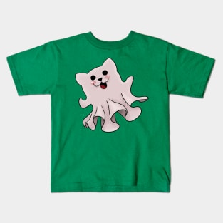 Cat Ghost Kids T-Shirt